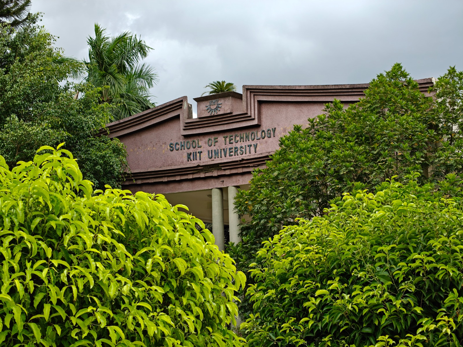 Aerial view of KIIT School of Civil Engineering at Campus-3